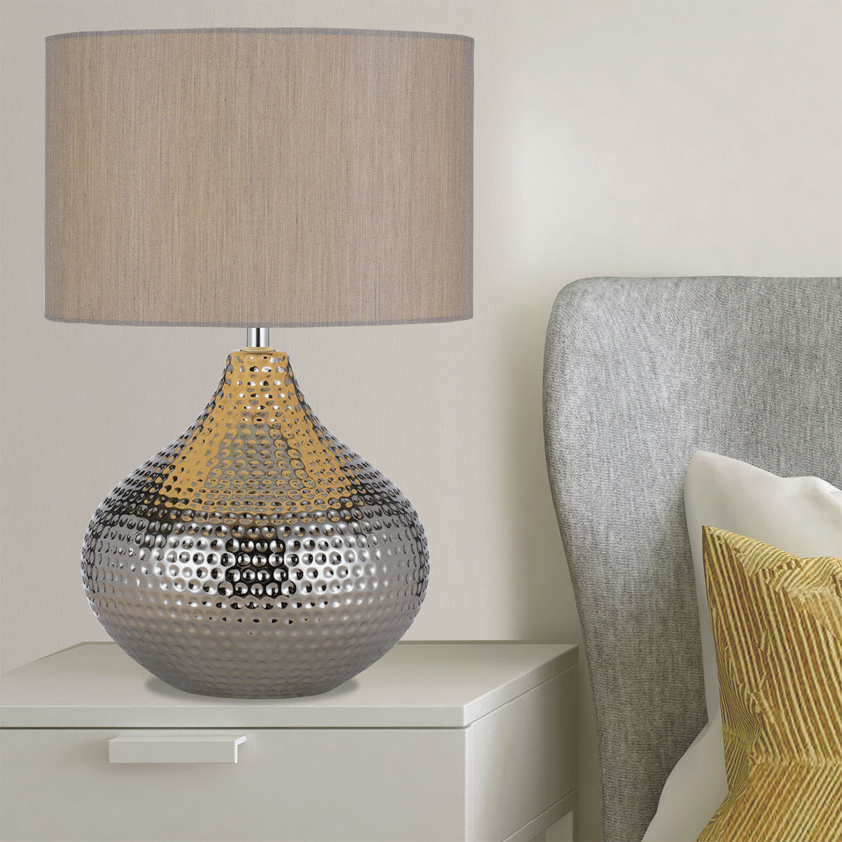 Hanoi Ceramic Table Lamp - Rustic Design