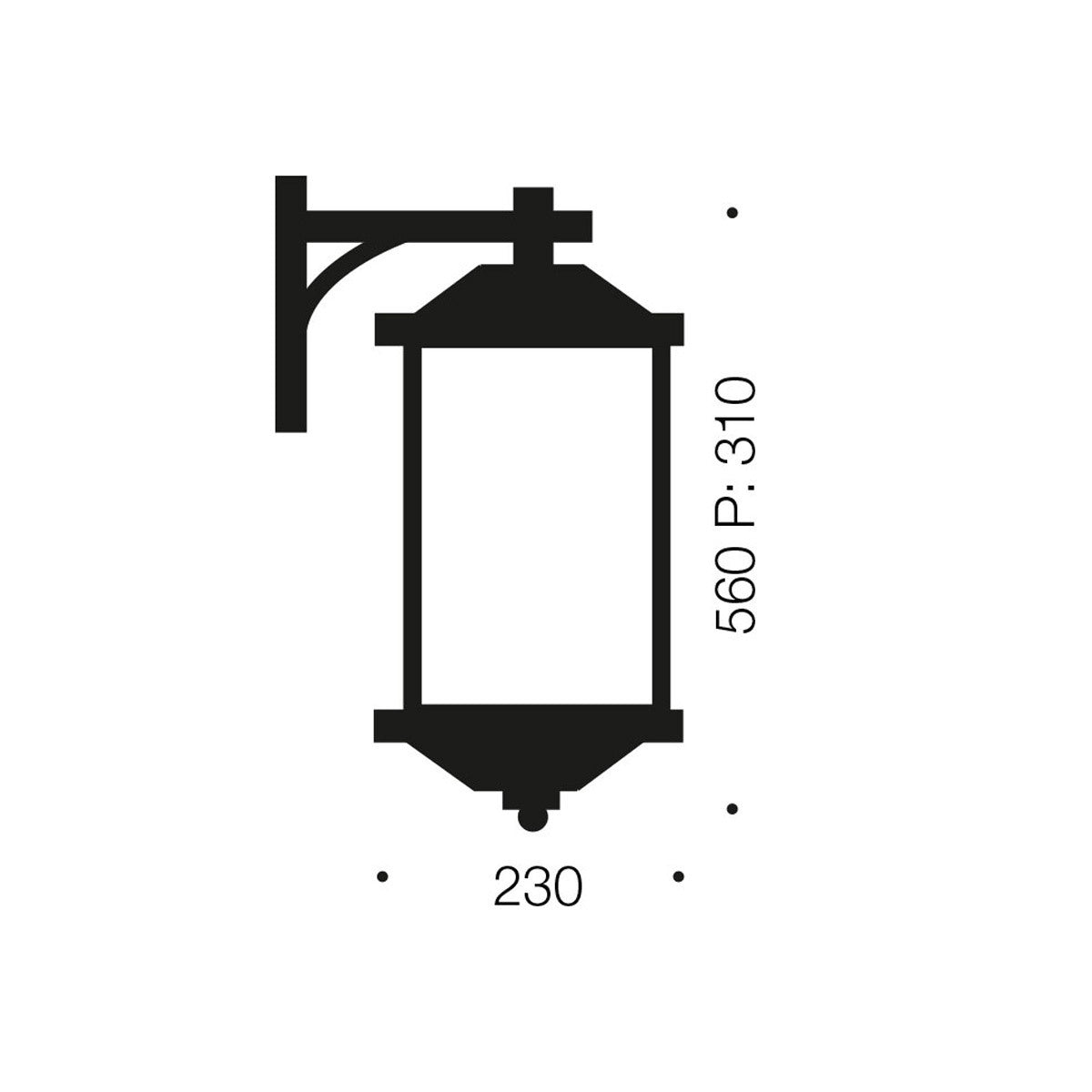 Havard Exterior Wall Bracket