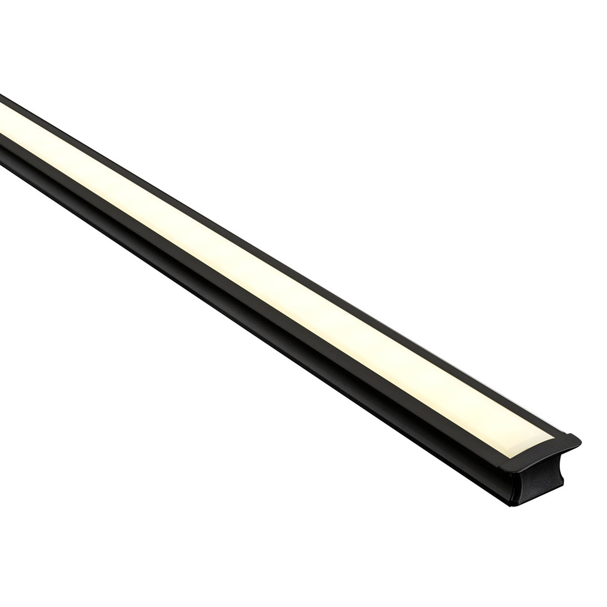 Deep Winged Surface Mounted Profile for LED Strip - 25x16mm Aluminium