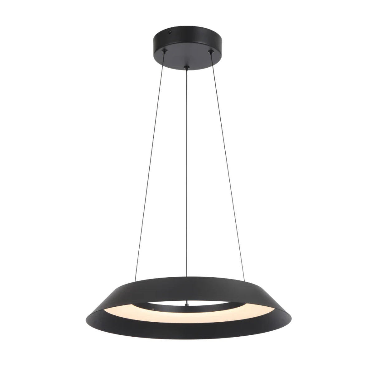 Hovin Minimalist LED Ring Pendant Light  with Remote - 430mm