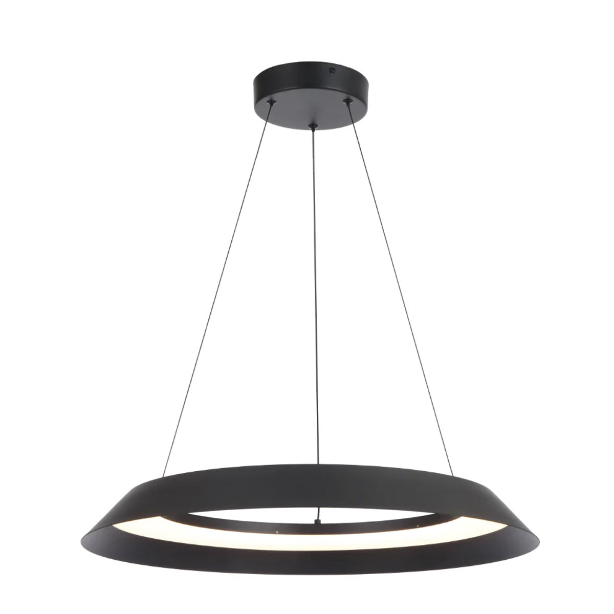Hovin Minimalist LED Ring Pendant Light  with Remote - 430mm