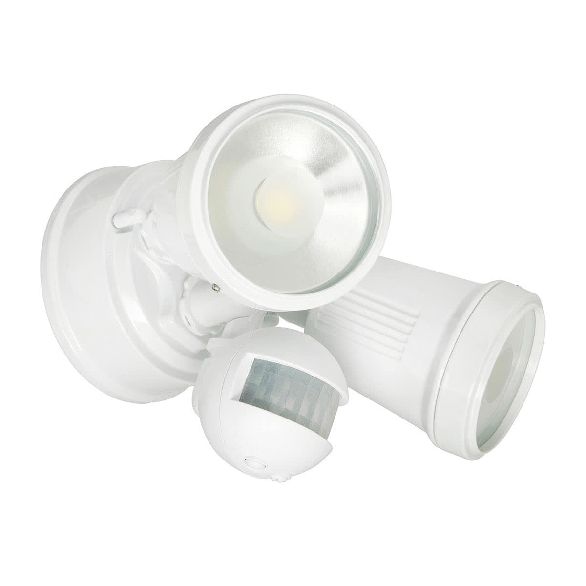 Hunter Trio Outdoor LED Spotlight with Motion Sensor