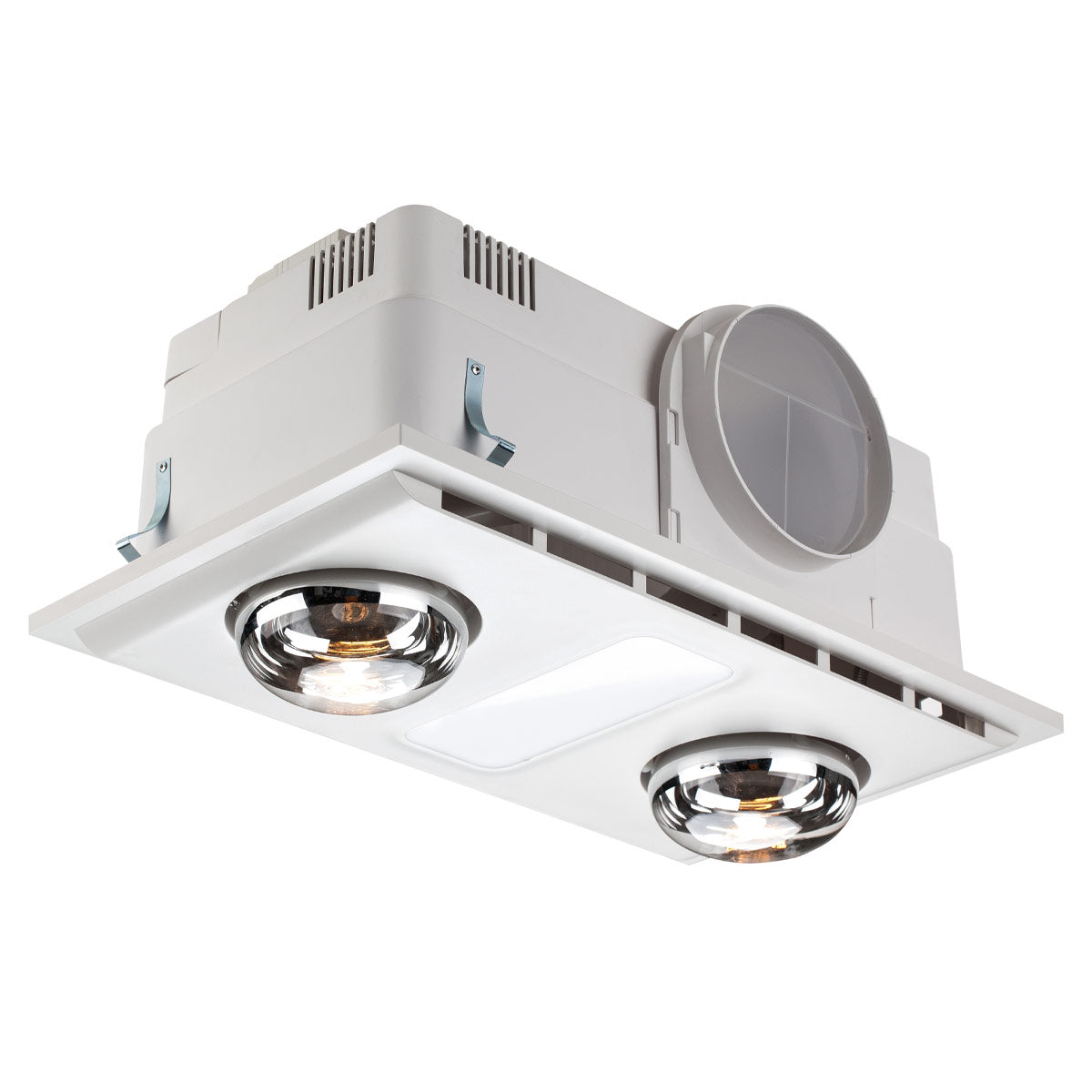 Hurricane 3-in-1 Bathroom Heater Exhaust with Tri-Colour LED