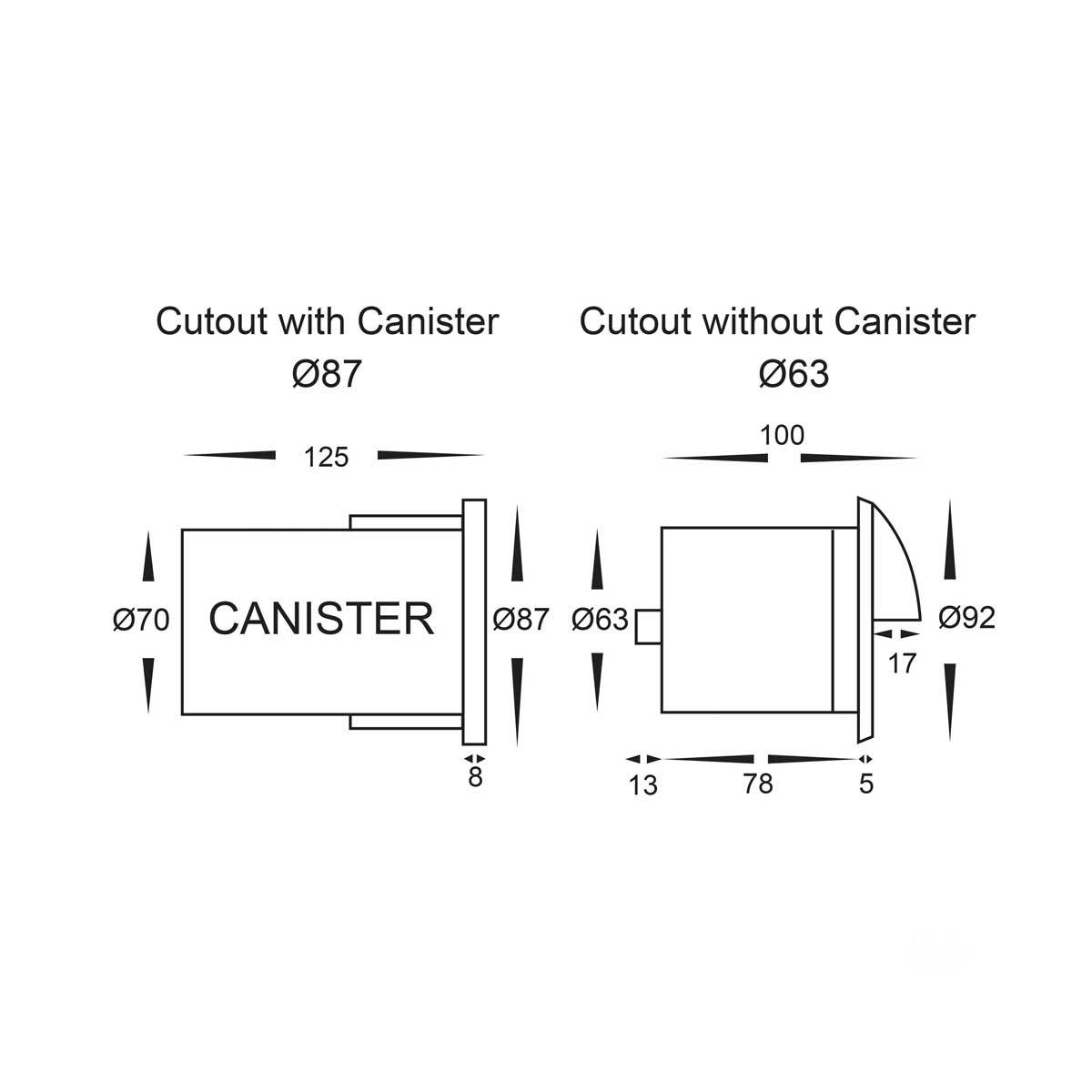 Ollo Outdoor LED Step Light with Eyelide - 5W