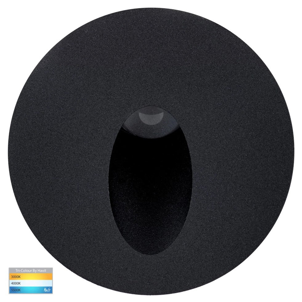 Reces Round Recessed LED Step Light