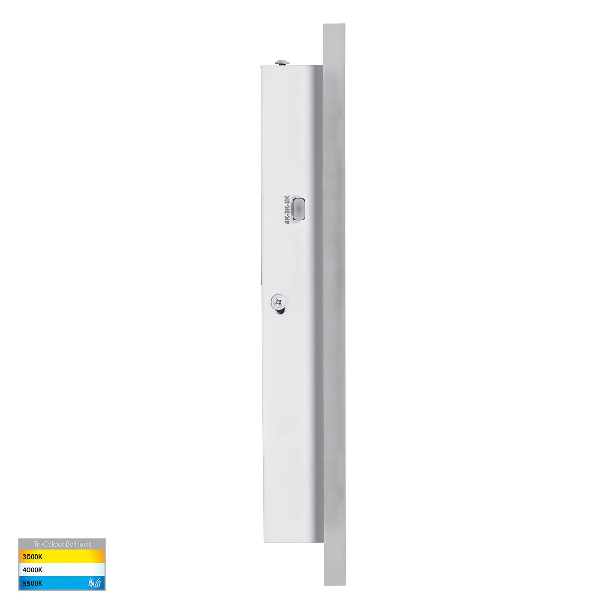 Barline Rectangle LED Wall Light - Aluminium