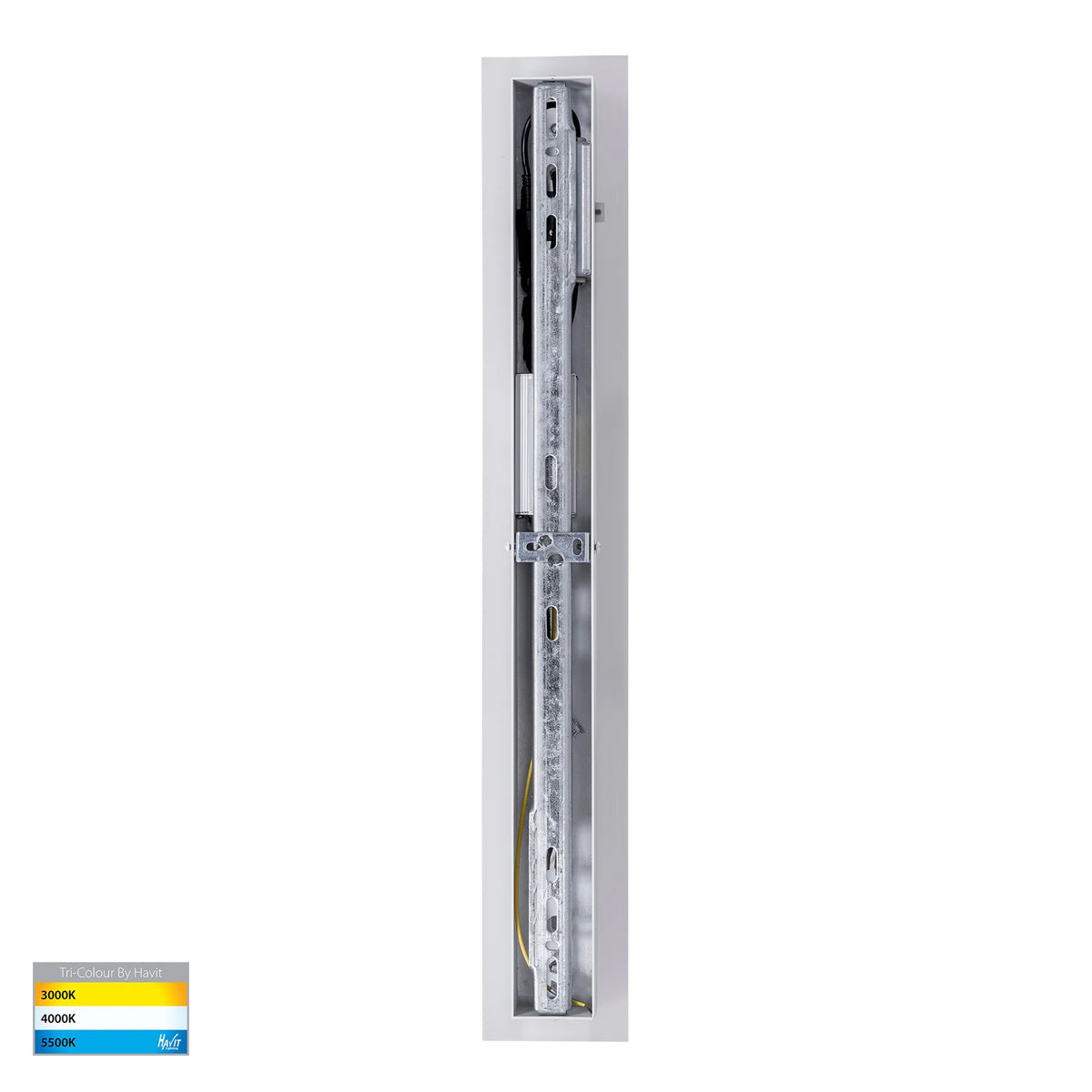 Barline Rectangle LED Wall Light - Aluminium