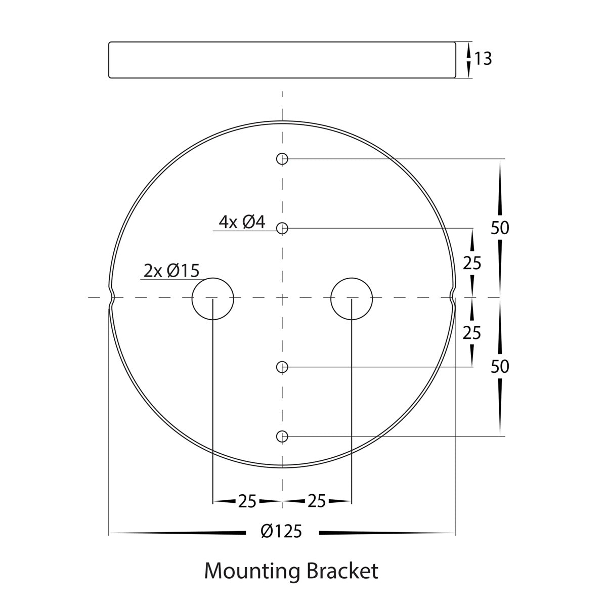 Halo Small LED Moon Wall Light