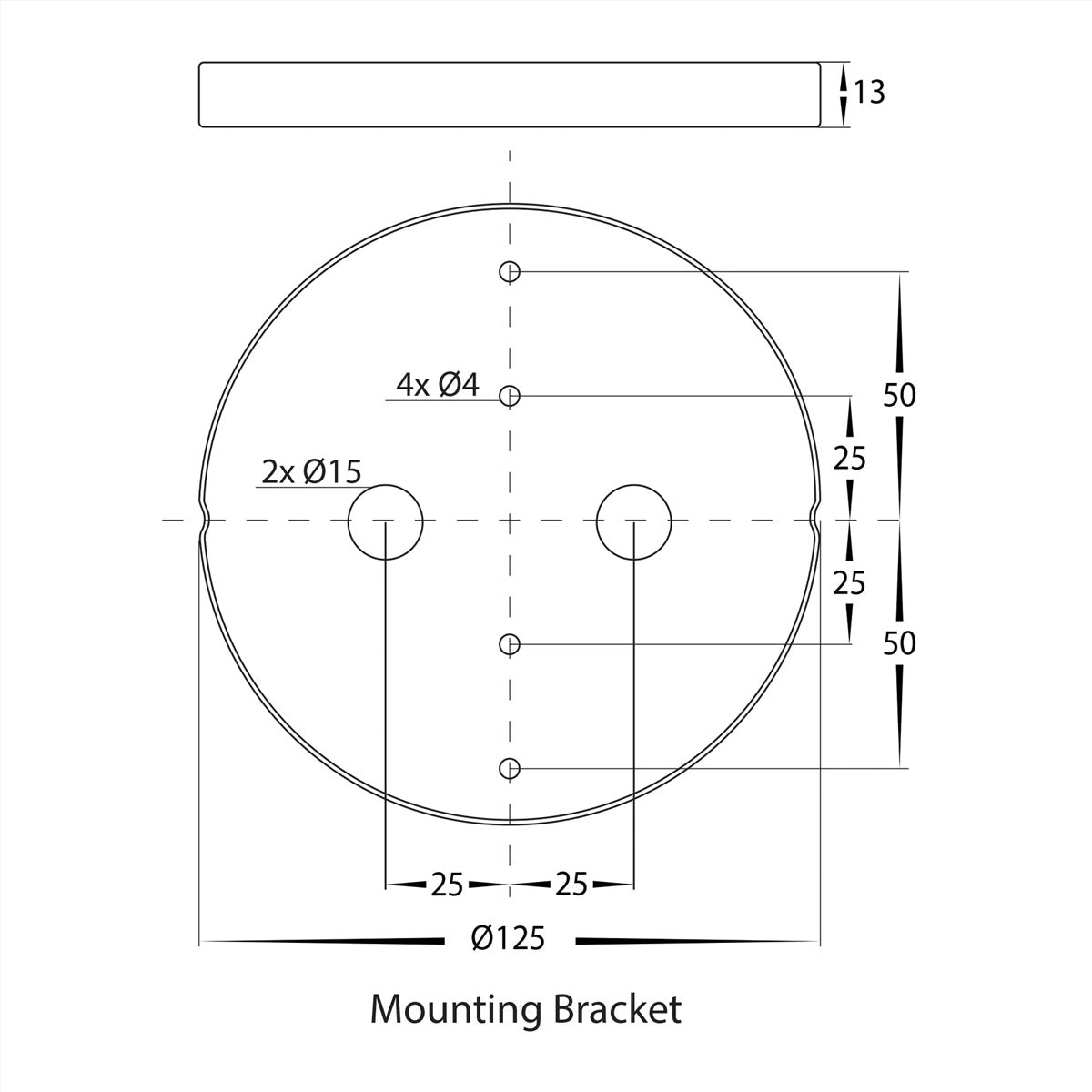 Halo Small LED Moon Wall Light