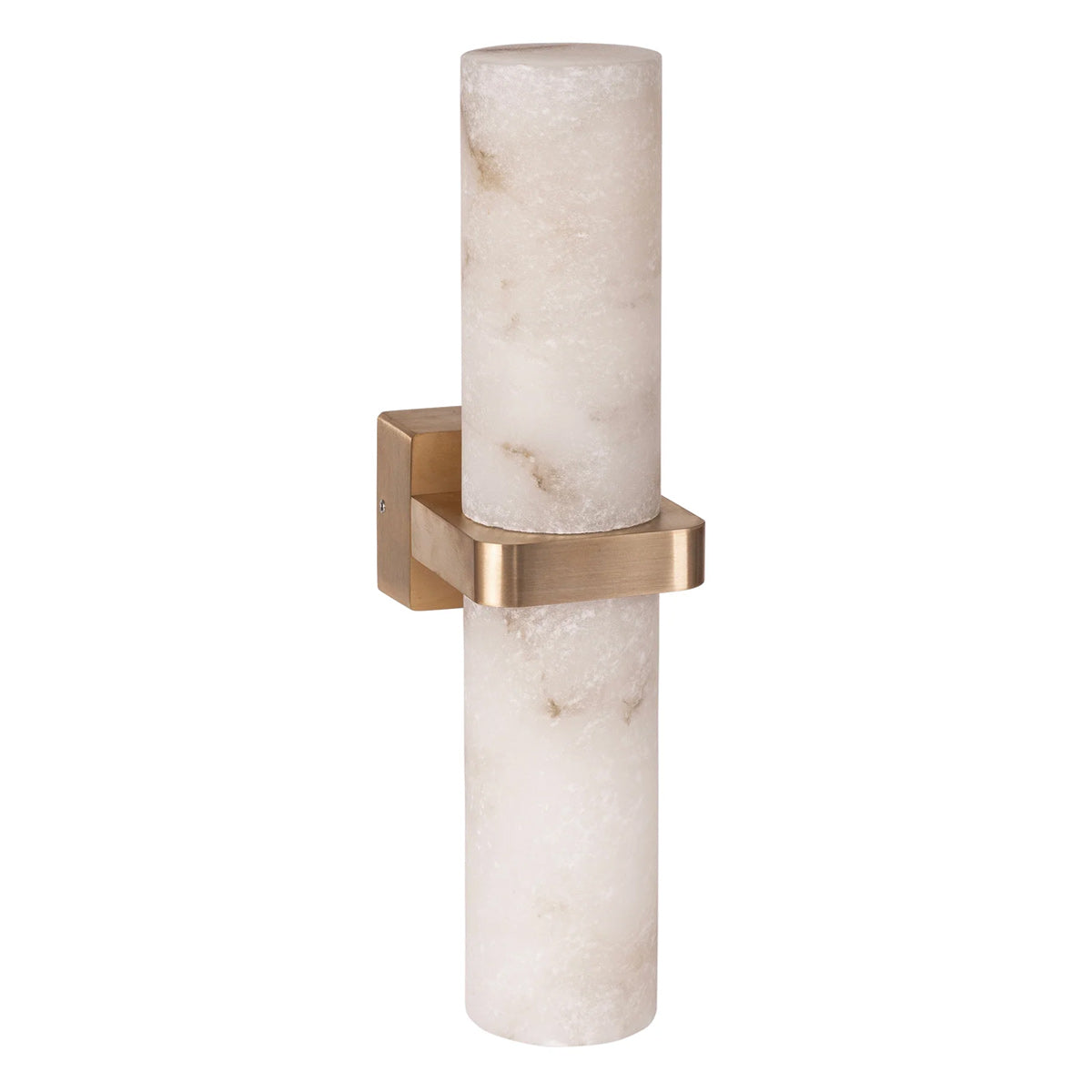 Albast Up & Down Wall Light with Alabaster Glass