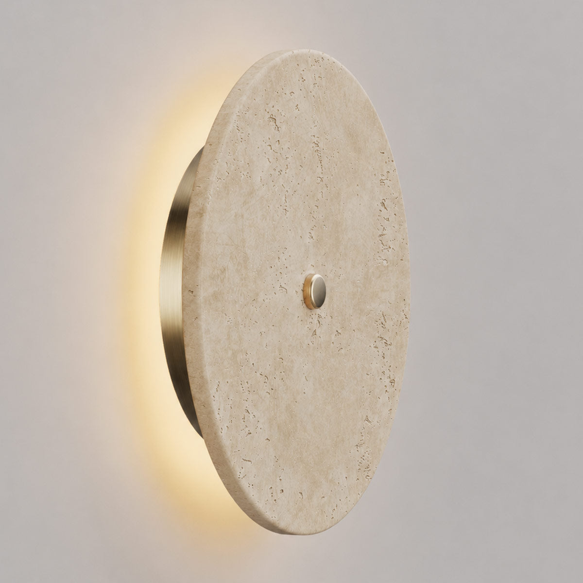 Illios Stonos Travertine or Marble LED Wall Light