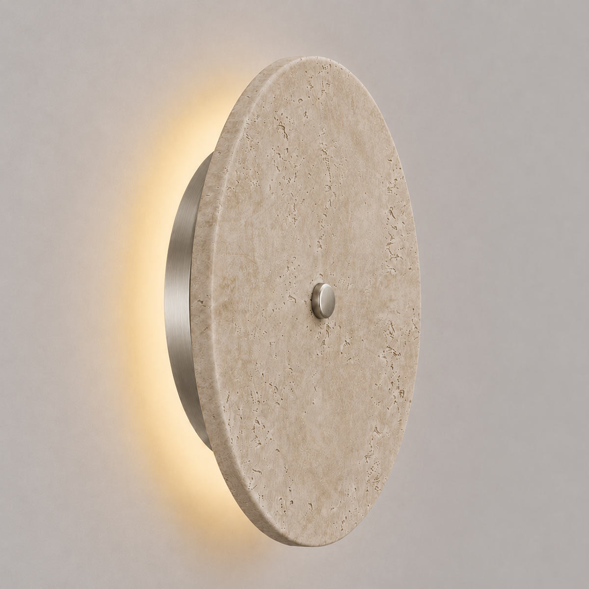 Illios Stonos Travertine or Marble LED Wall Light
