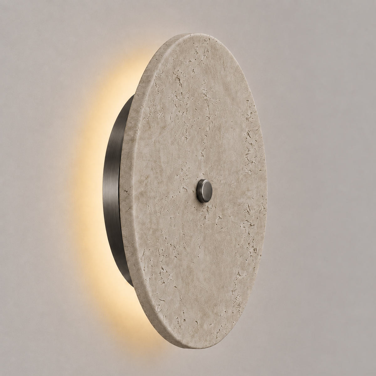 Illios Stonos Travertine or Marble LED Wall Light