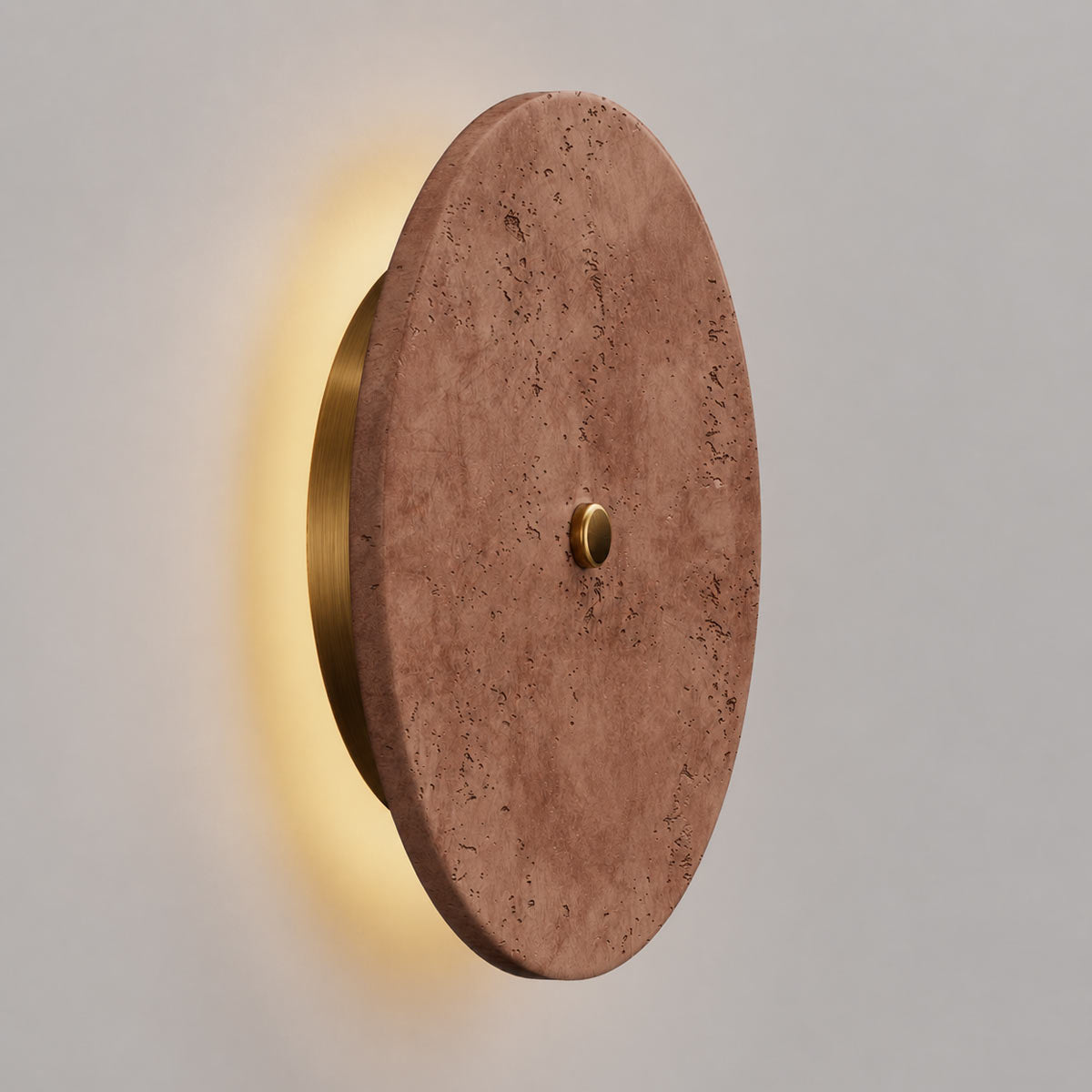 Illios Stonos Travertine or Marble LED Wall Light