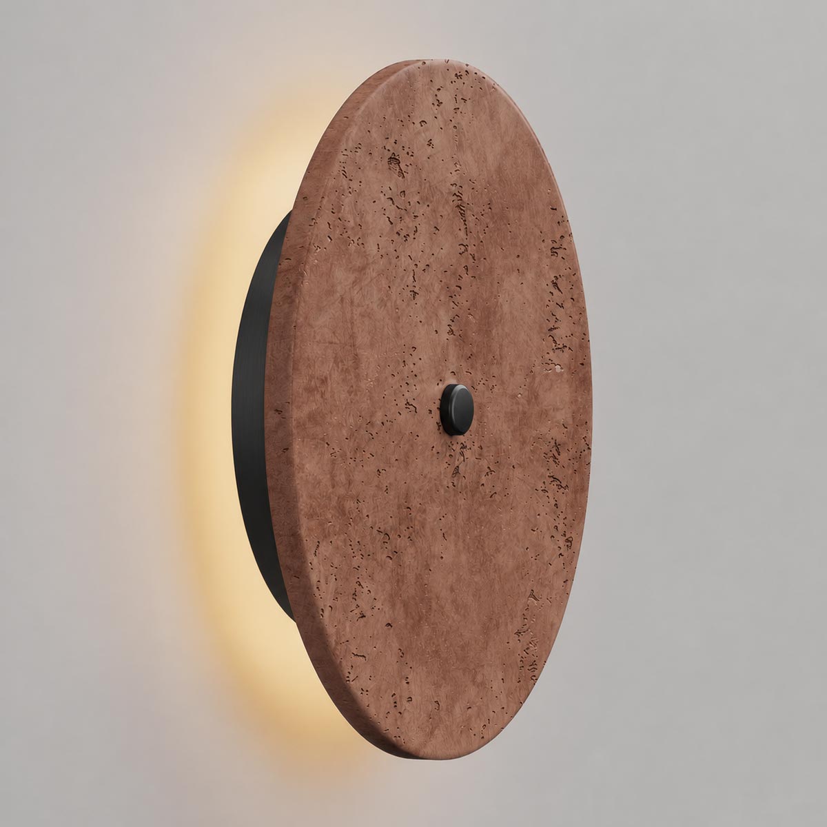 Illios Stonos Travertine or Marble LED Wall Light
