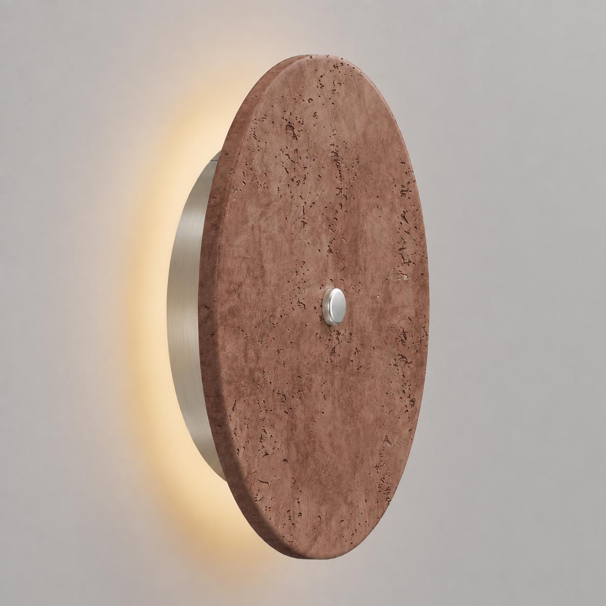 Illios Stonos Travertine or Marble LED Wall Light