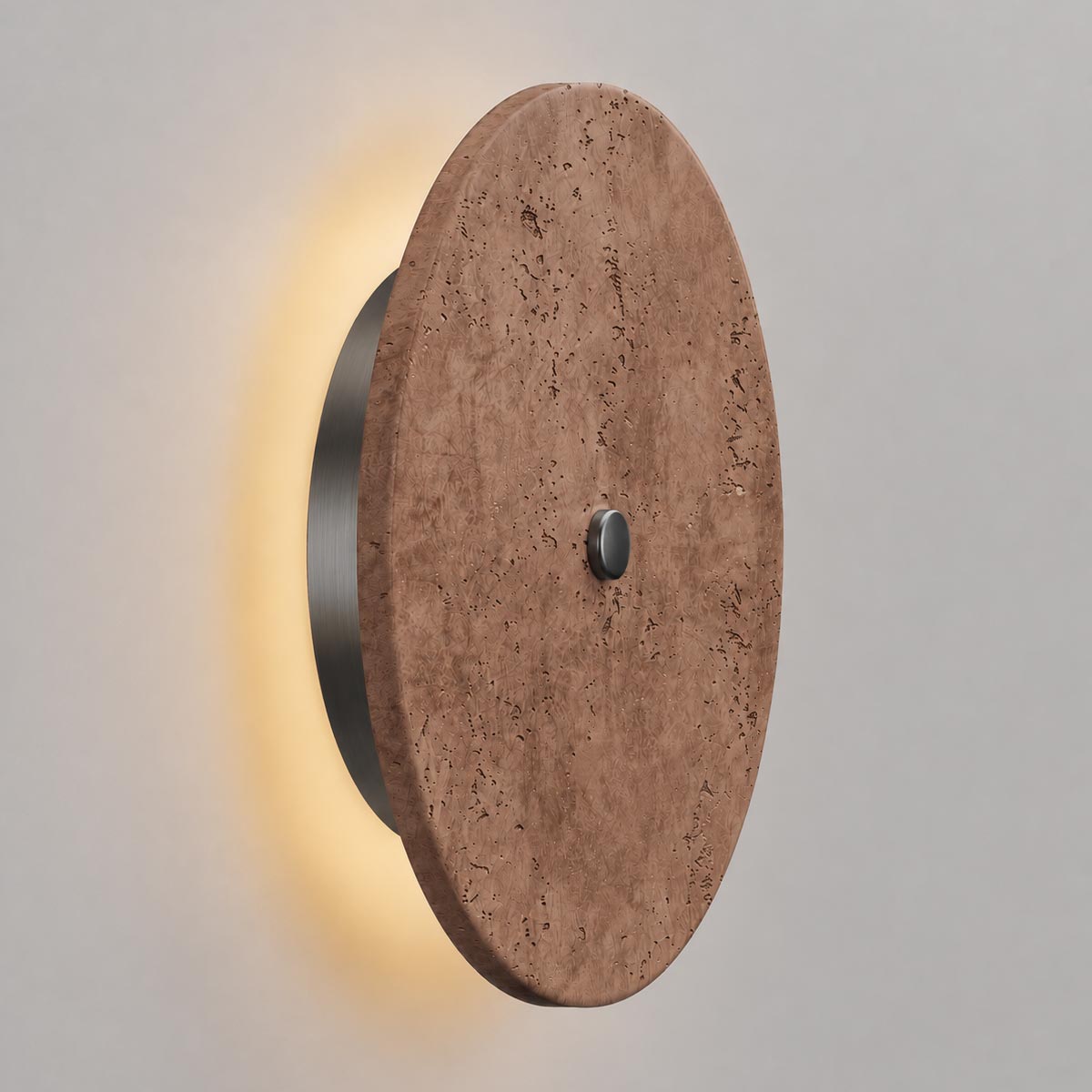 Illios Stonos Travertine or Marble LED Wall Light