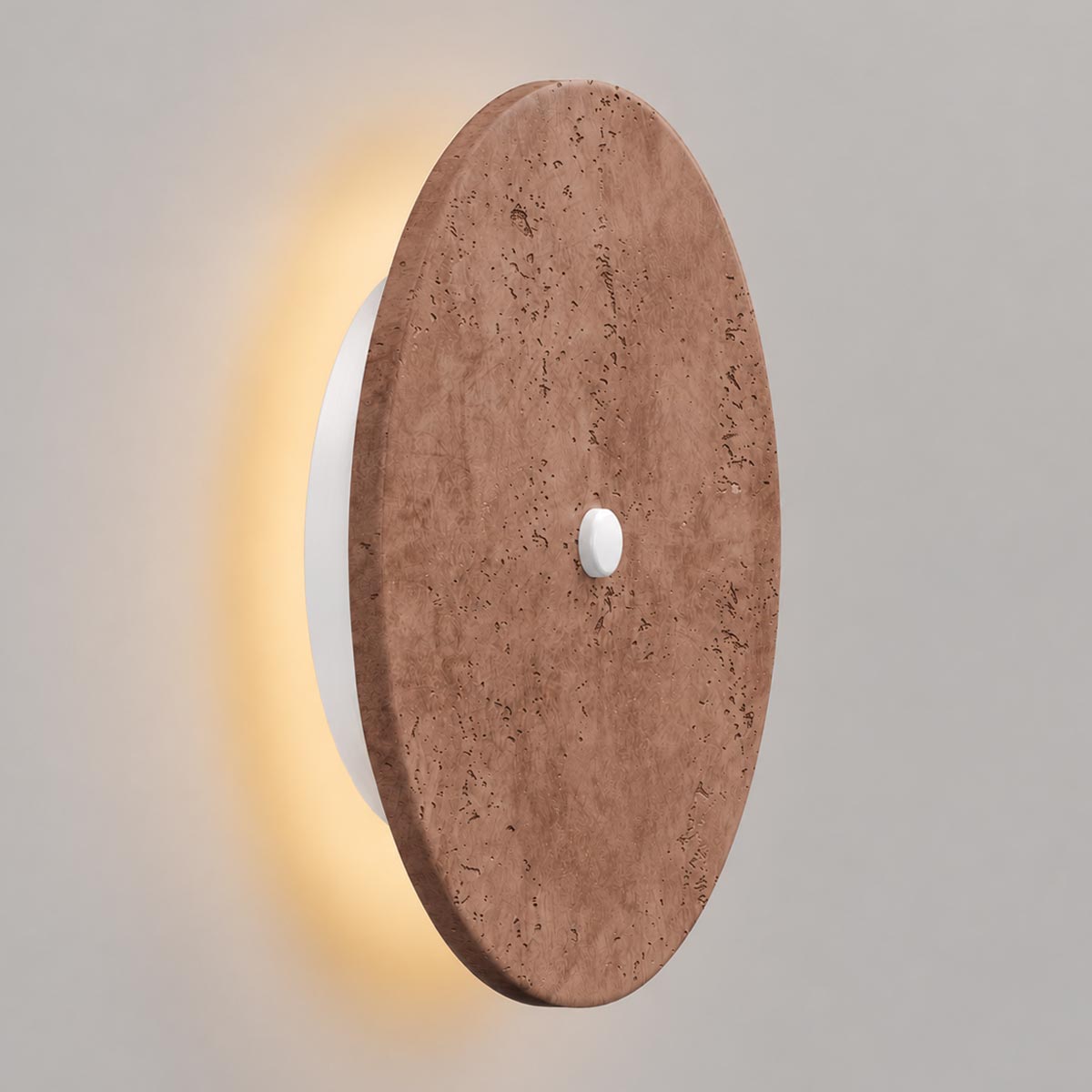 Illios Stonos Travertine or Marble LED Wall Light