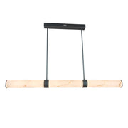 Isabella Linear Pendant Light - 1200mm - Alabaster Stone