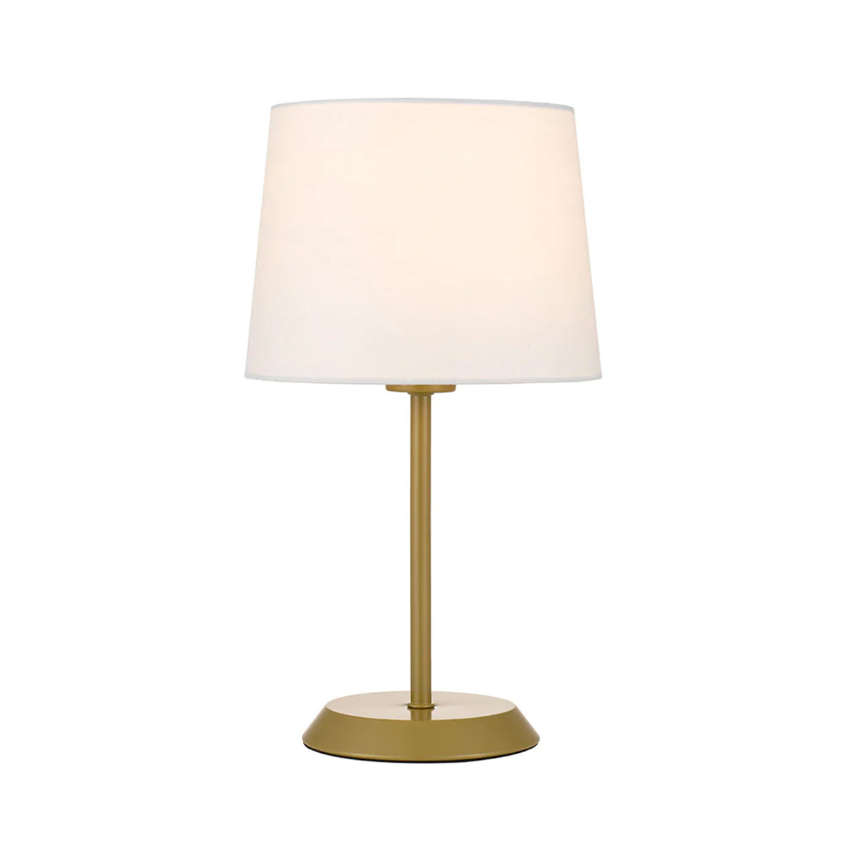 Jaxon Table Lamp with Tapered Fabric Shade