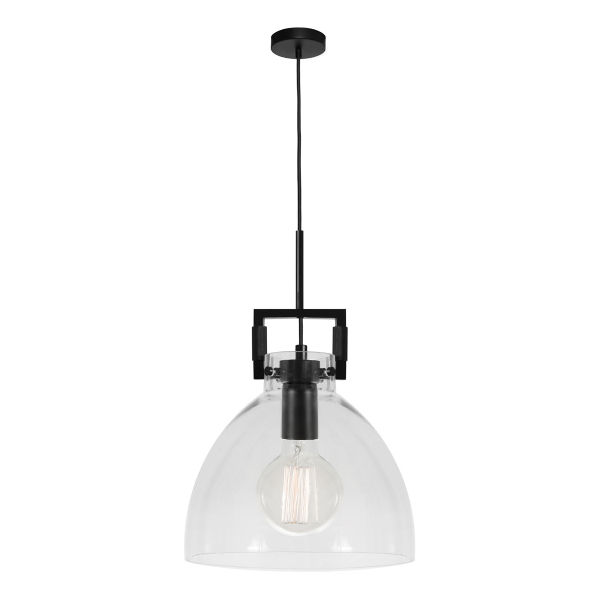 Jean 1 Light Glass Pendant