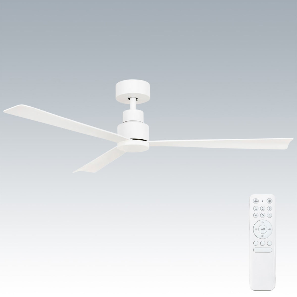 Joli Ceiling Fan with with LED Light & Remote