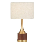 Karos Walnut Table Lamp