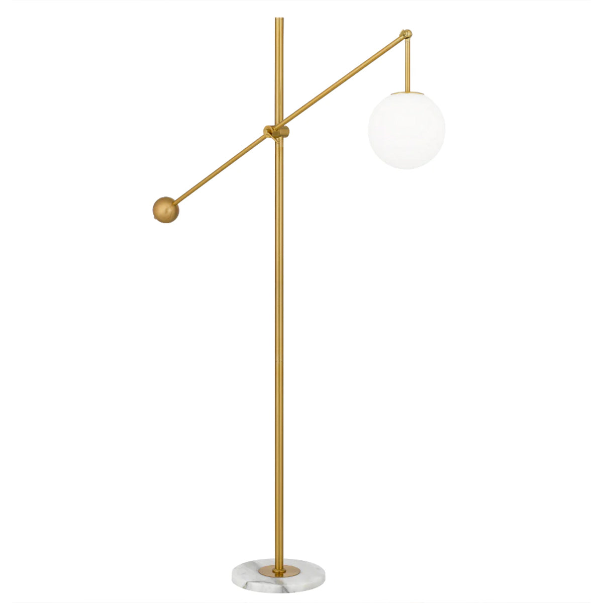 Kemi Floor Lamp with Marble Base