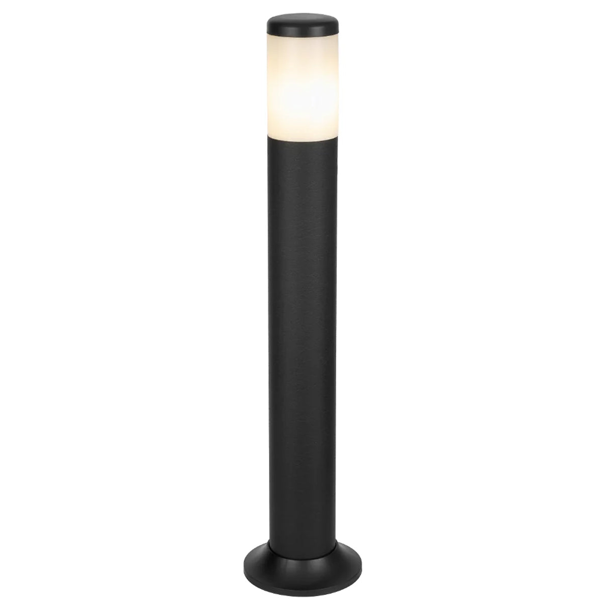 Kenra E27 Black Bollard for Pathways and Gardens