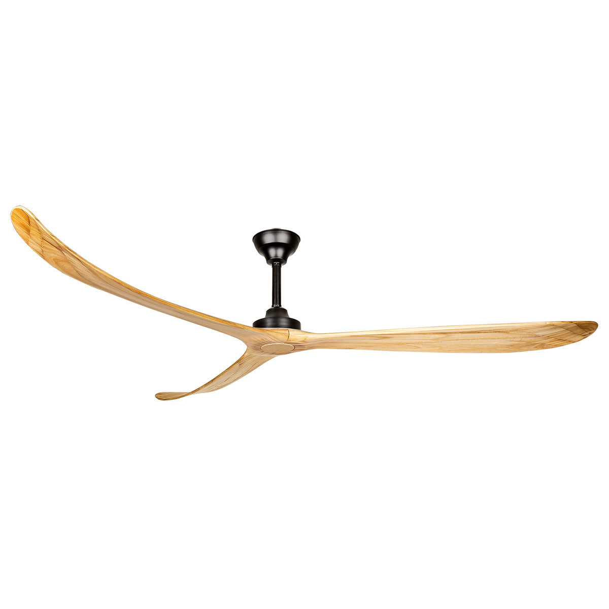 Kirra 3 Blade 100" Timber DC Ceiling Fan - Black