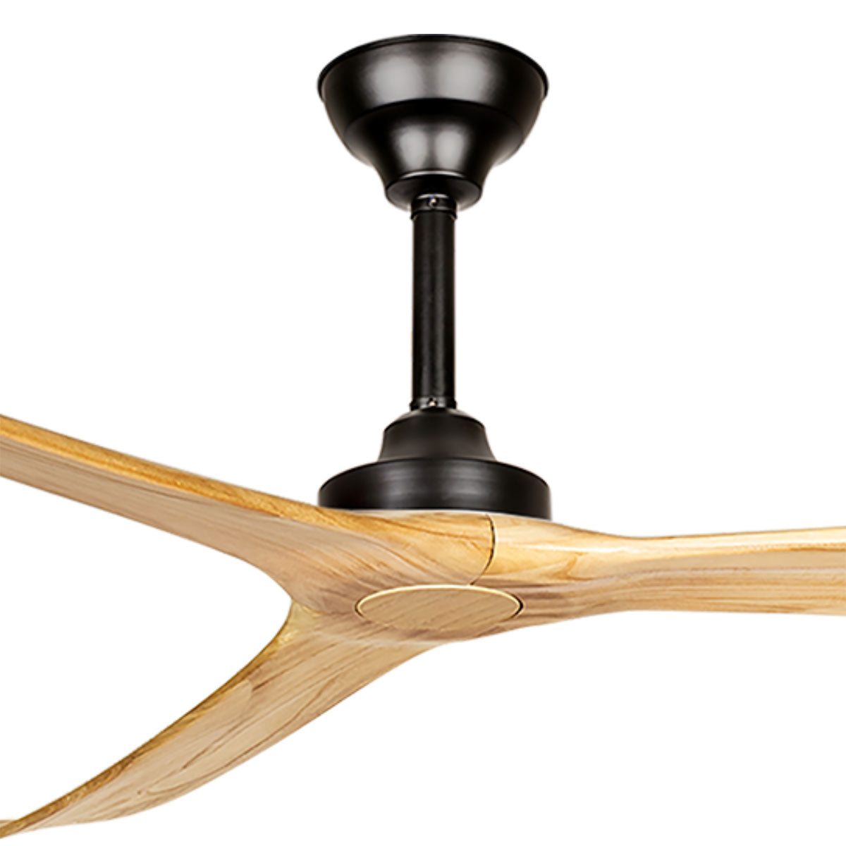 Kirra 3 Blade 100" Timber DC Ceiling Fan - Black