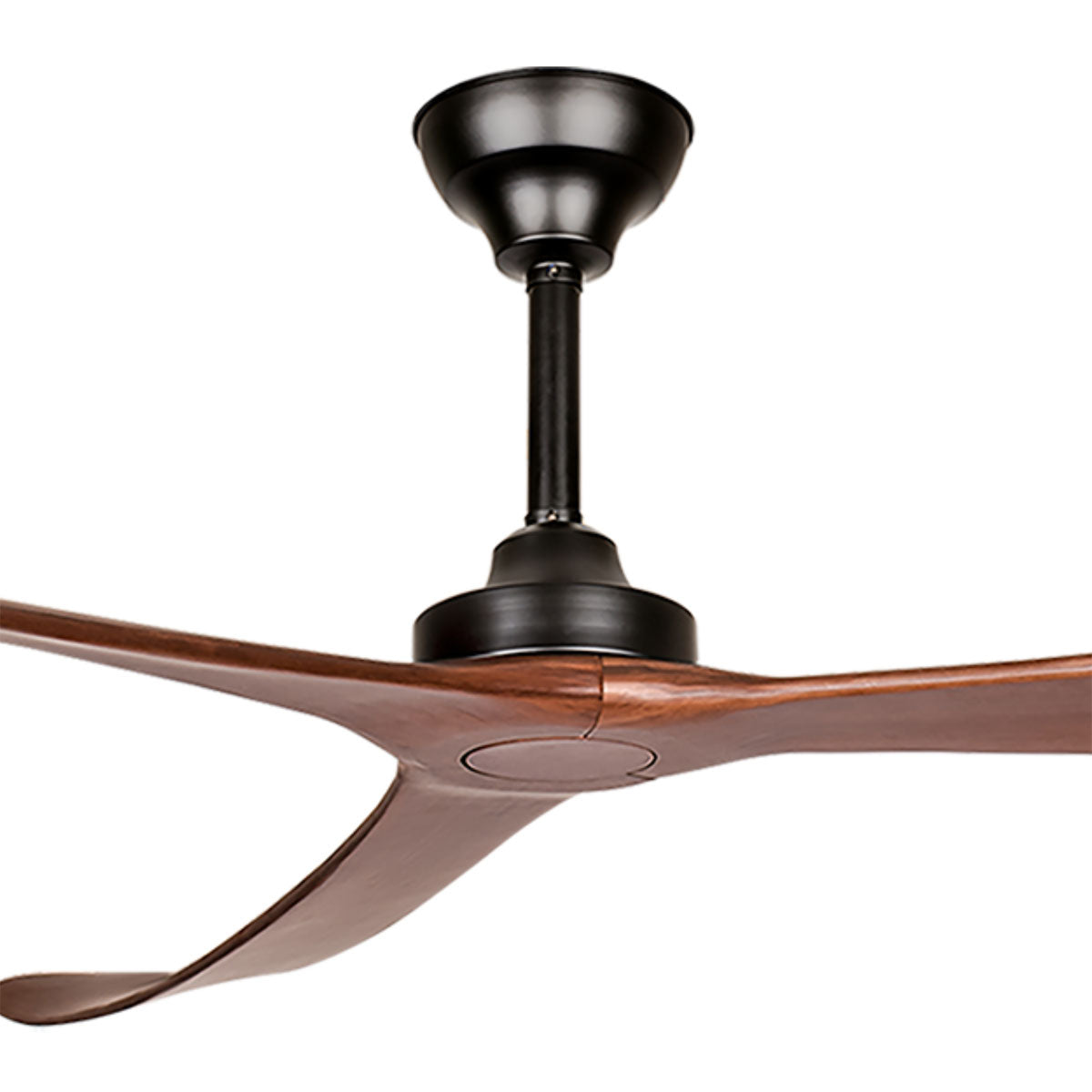 Kirra 3 Blade 100" Timber DC Ceiling Fan - Black