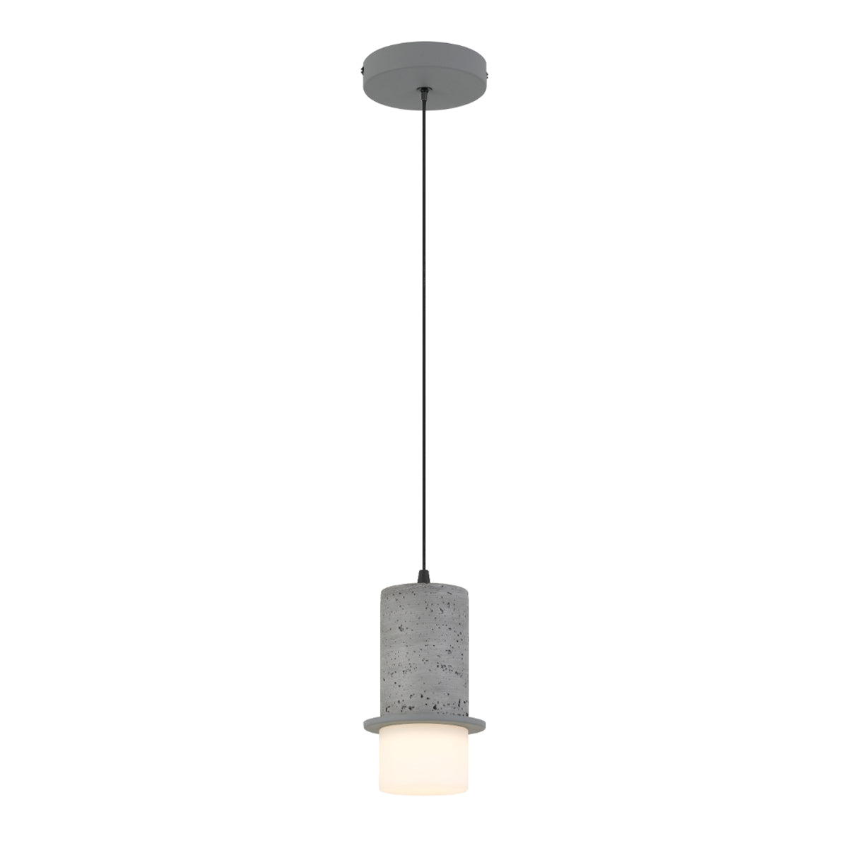 Kolisa 1 Light  Travertine Look LED Pendant