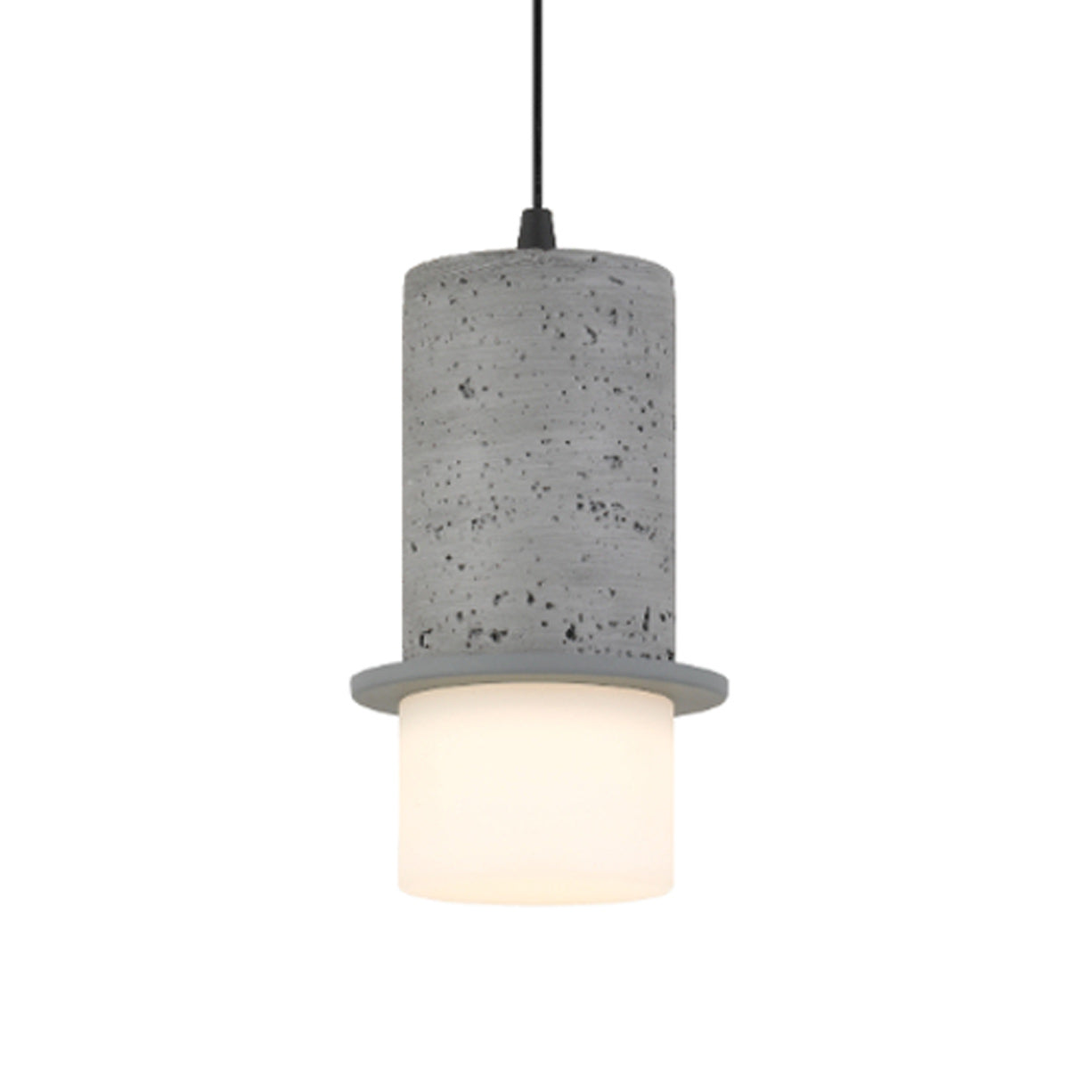 Kolisa 1 Light  Travertine Look LED Pendant