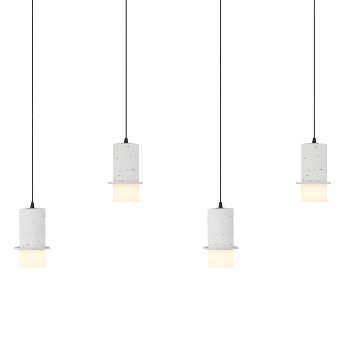 Kolisa Linear Travertine Look LED Pendant