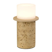 Kolisa Travertine Look LED Table Lamp
