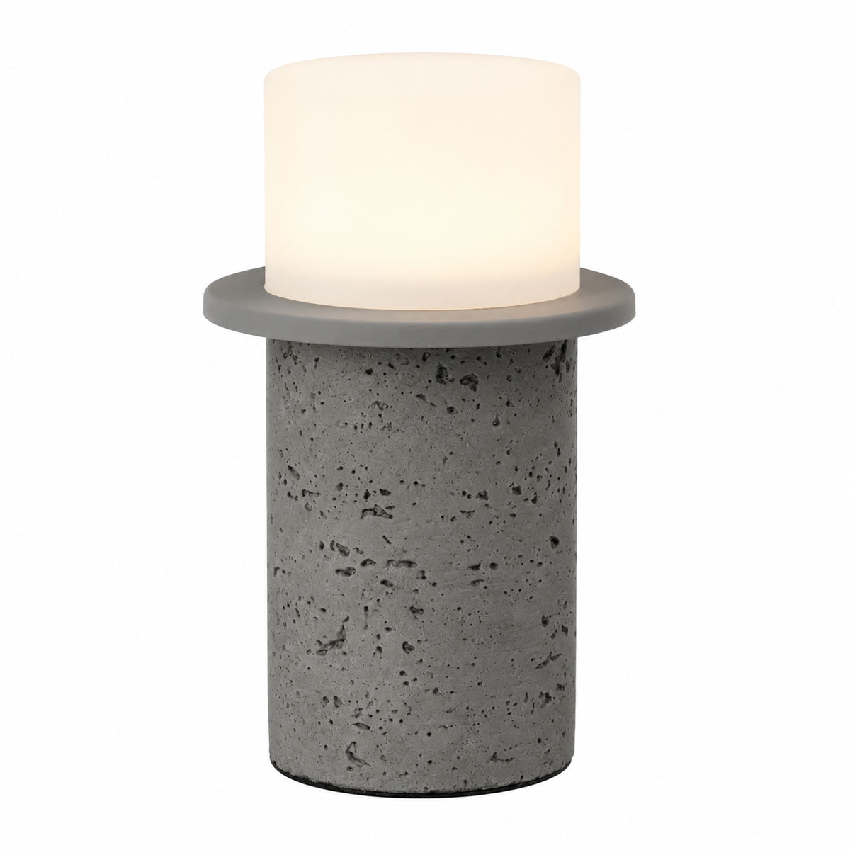 Kolisa Travertine Look LED Table Lamp
