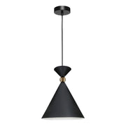 Krissy Small White Cone Shape Single Pendant Light