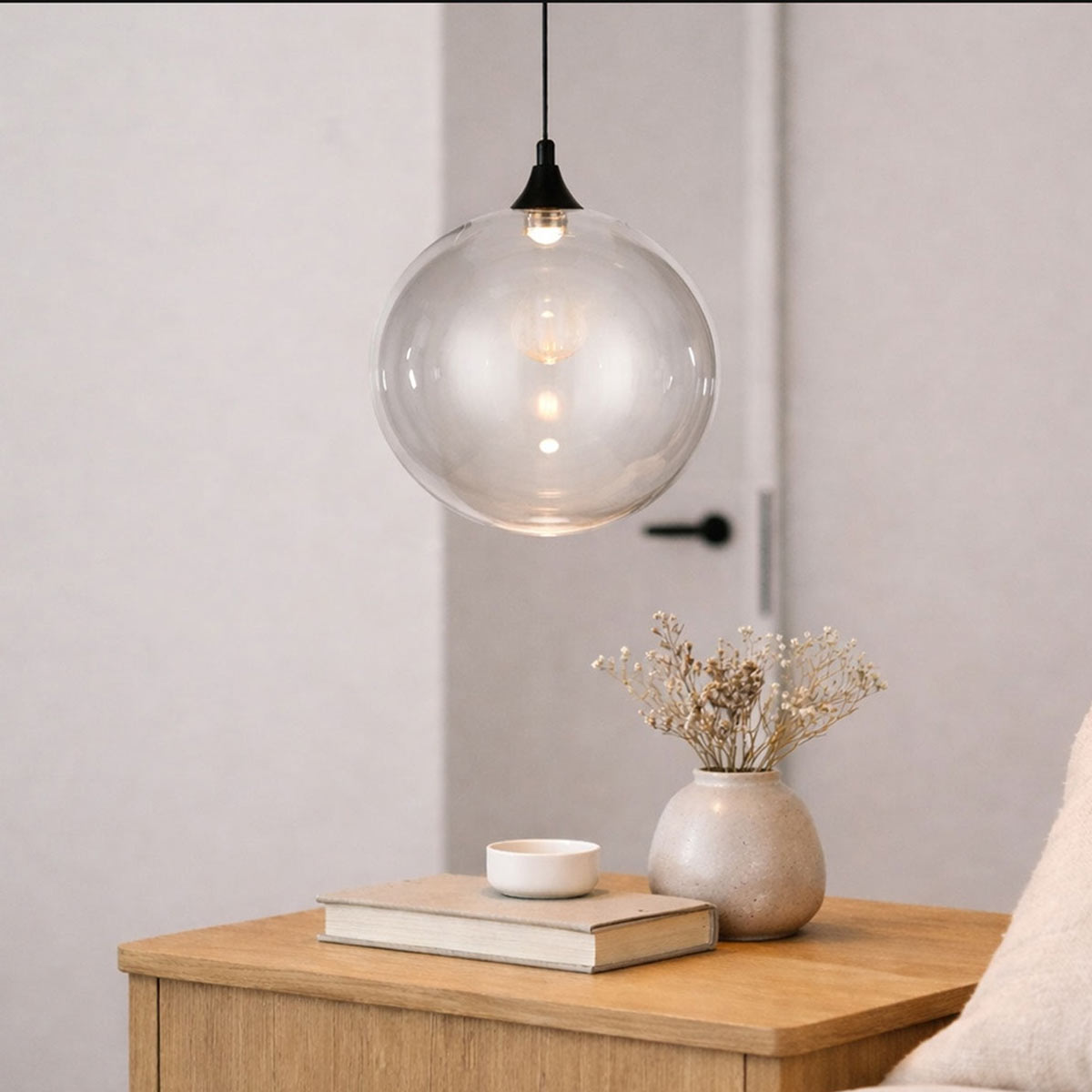 Kupla Glass Sphere LED Pendant Light