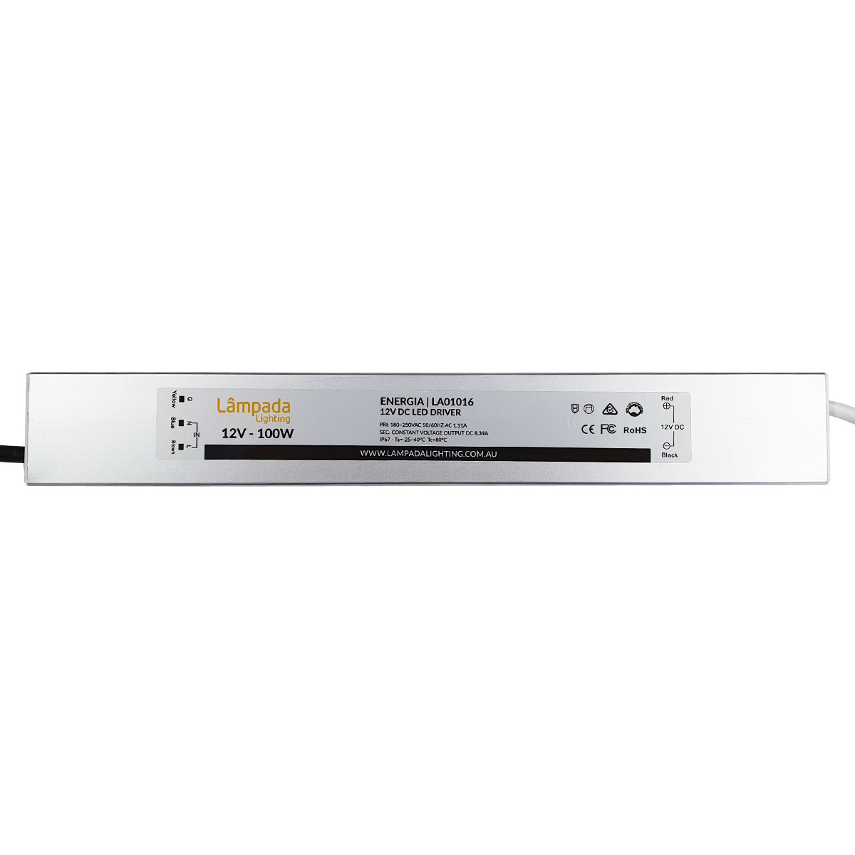 Energia DC LED Driver IP67