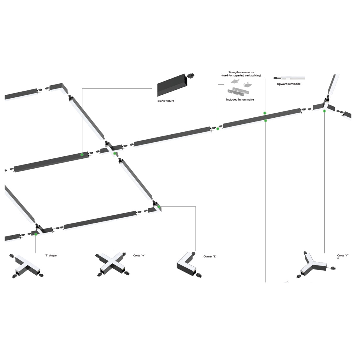 Lineos Modular Linear Pendant Light