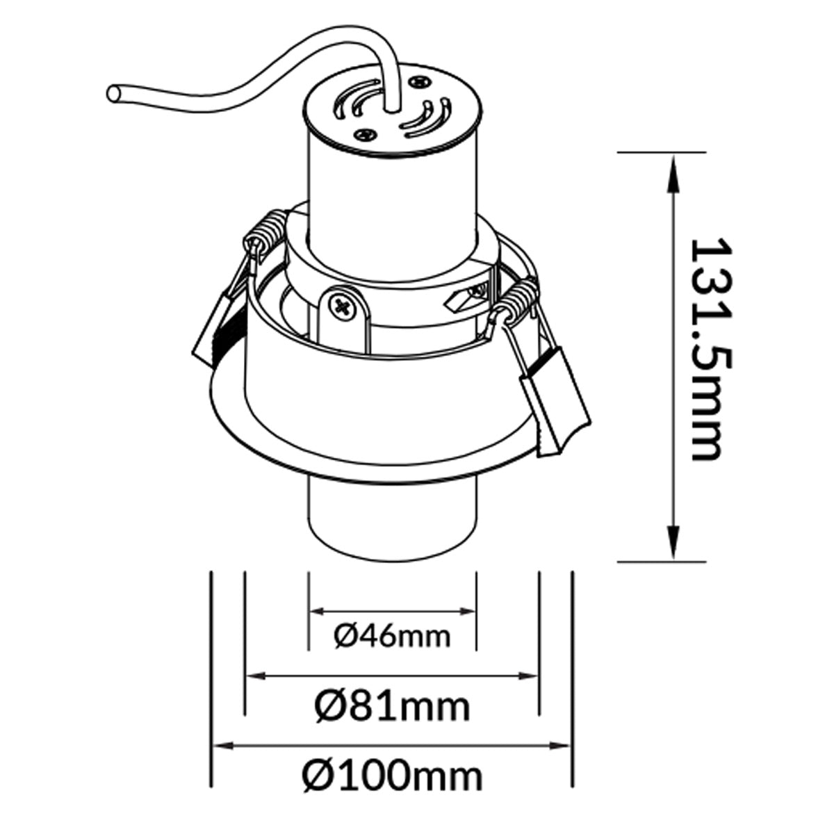 Cyclops LED Popout Downlight