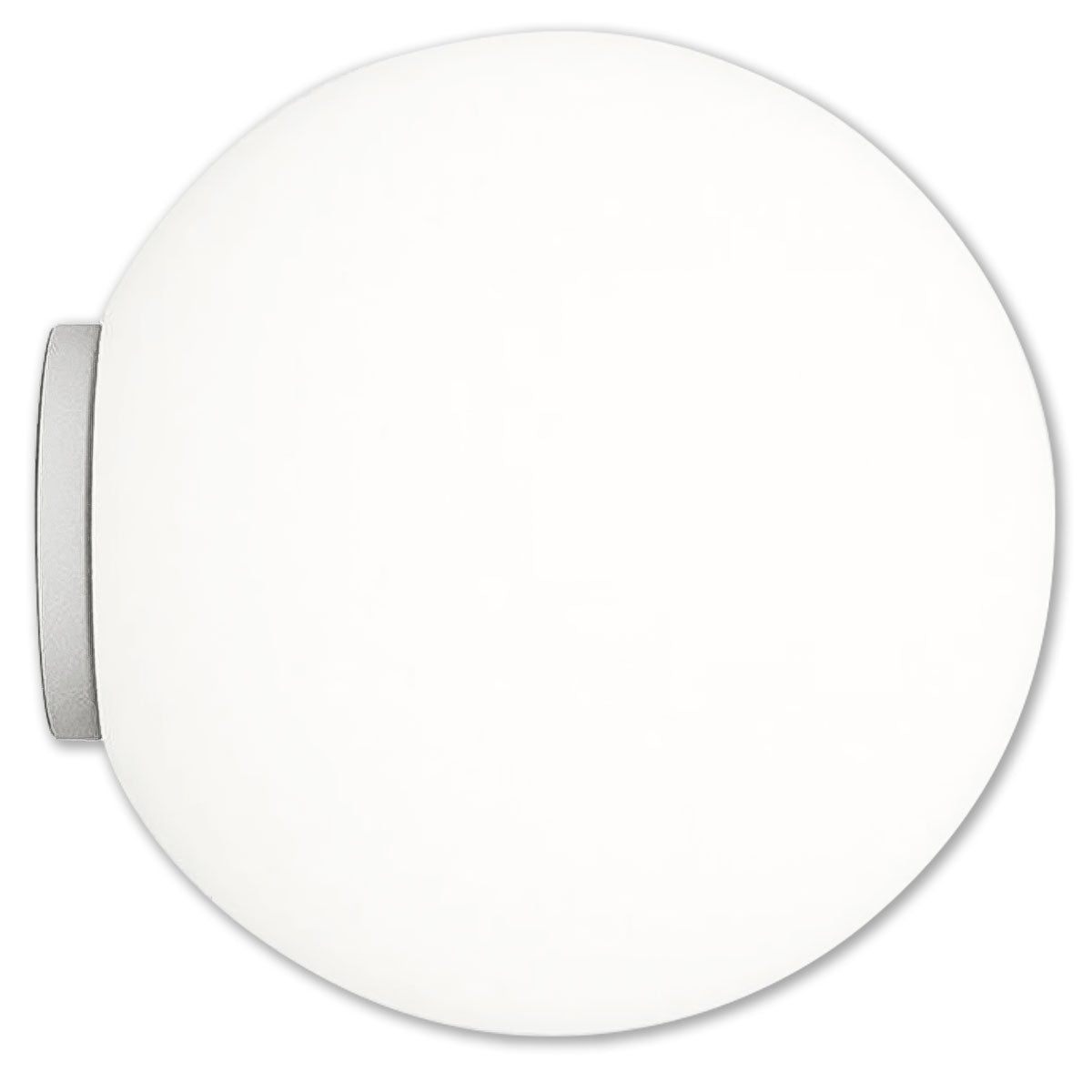 Orbos Opal Glass Sphere IP65 Wall Light