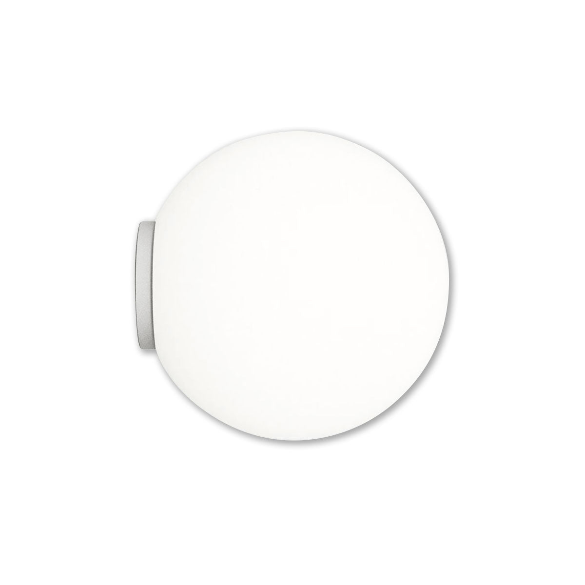 Orbos Opal Glass Sphere IP65 Wall Light