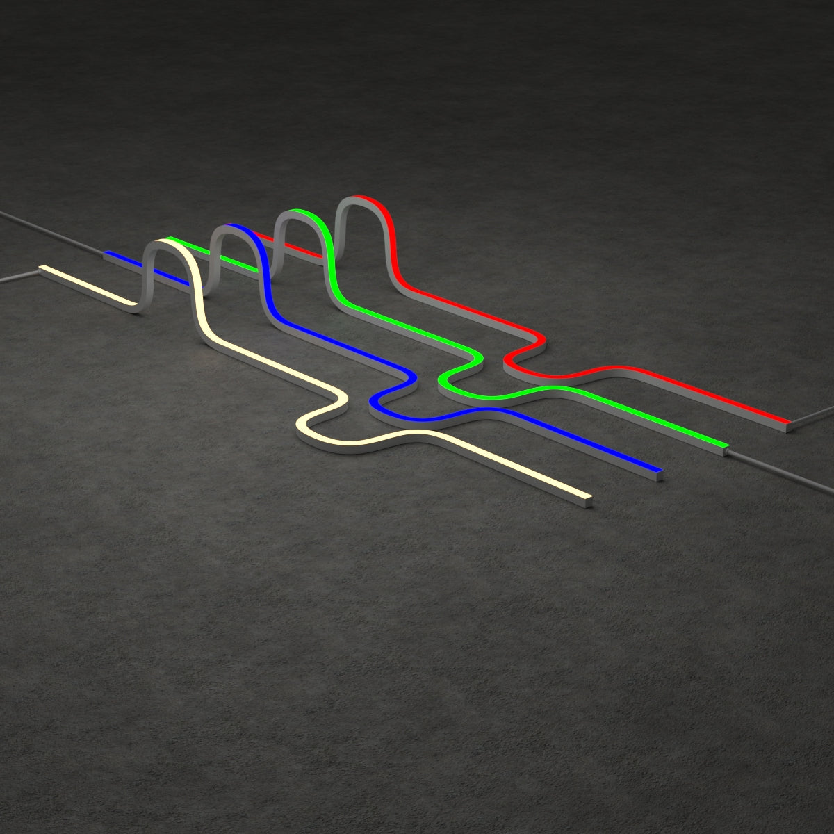 NEOS-16 24V 20W Dual Bend Neon Flex - RGB