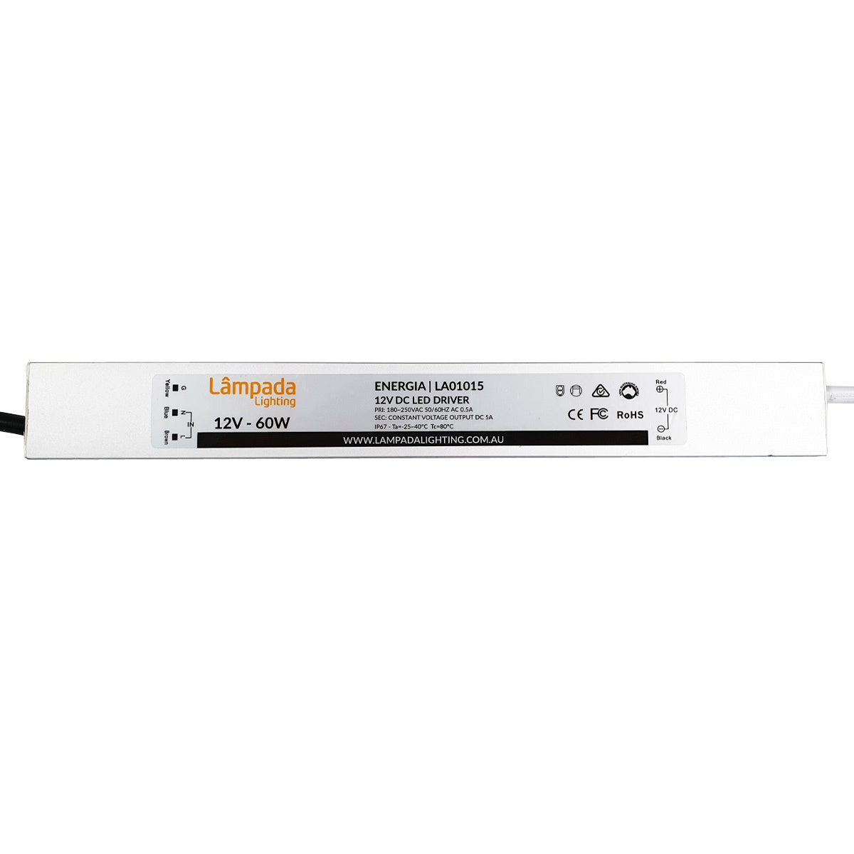 Energia DC LED Driver IP67
