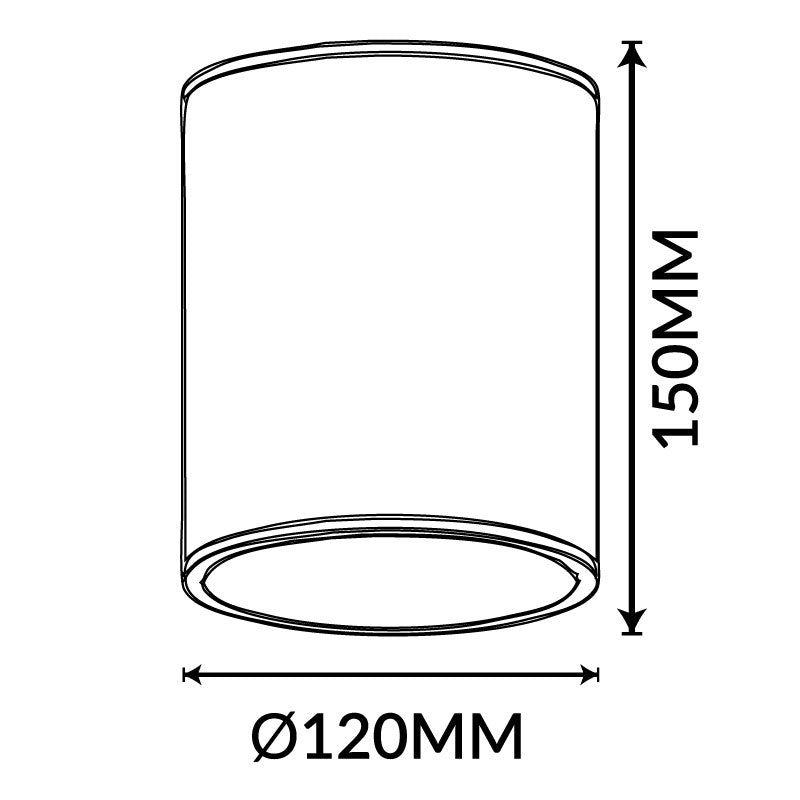 Vella LED Surface Mounted Downlight 10W