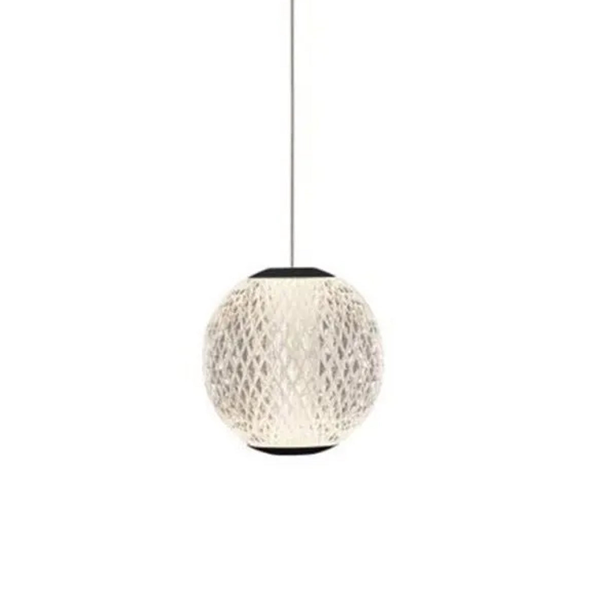 Langdon 1 Laser Cut Crystal Style Pendant Light