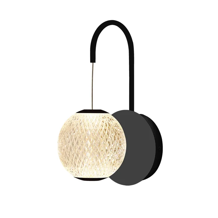 Langdon LED Glass Wall Light