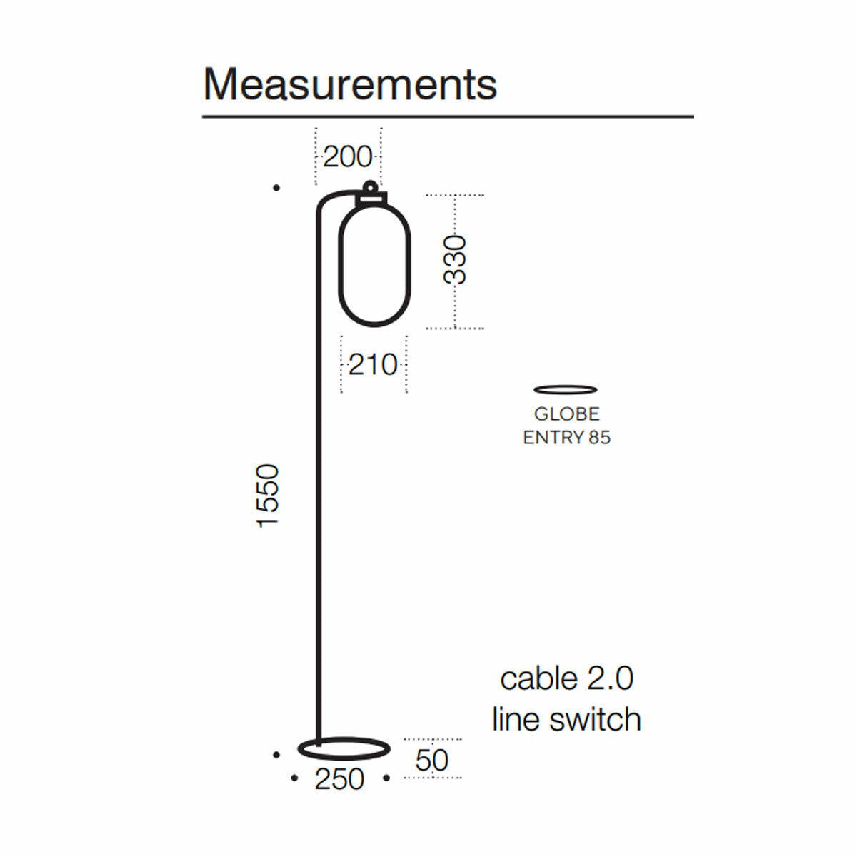 Lark Floor Lamp with Remote Control & LED Light